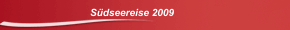 Südseereise 2009